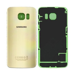 Samsung Galaxy S6 Edge G925F - Battery Cover (Gold Platinum) - GH82-09602C Genuine Service Pack