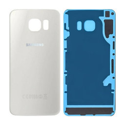 Samsung Galaxy S6 G920F - Battery Cover (White Pearl) - GH82-09825B Genuine Service Pack