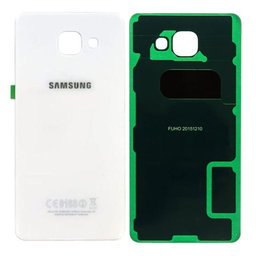 Samsung Galaxy A5 A510F (2016) - Battery Cover (White) - GH82-11020C Genuine Service Pack