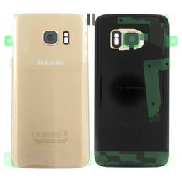 Samsung Galaxy S7 G930F - Battery Cover (Gold) - GH82-11384C Genuine Service Pack
