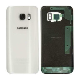 Samsung Galaxy S7 G930F - Battery Cover (White) - GH82-11384D Genuine Service Pack