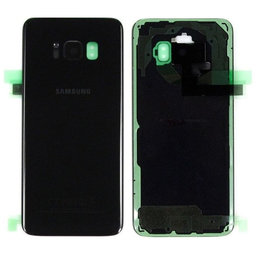 Samsung Galaxy S8 G950F - Battery Cover (Midnight Black) - GH82-13962A Genuine Service Pack