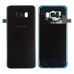 Samsung Galaxy S8 Plus G955F - Battery Cover (Midnight Black) - GH82-14015A Genuine Service Pack