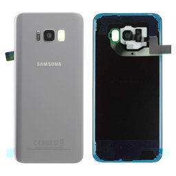 Samsung Galaxy S8 Plus G955F - Battery Cover (Arctic Silver) - GH82-14015B Genuine Service Pack