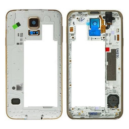 Samsung Galaxy S5 G900F - Middle Frame (Copper Gold)