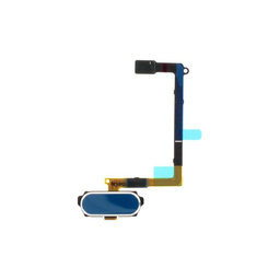 Samsung Galaxy S6 G920F - Home Button + Flex cable (Blue Topaz) - GH96-08166D Genuine Service Pack