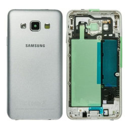 Samsung Galaxy A3 A300F - Battery Cover (Platinum Silver) - GH96-08196C Genuine Service Pack