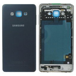 Samsung Galaxy A7 A700F - Battery Cover (Midnight Black) - GH96-08413B Genuine Service Pack