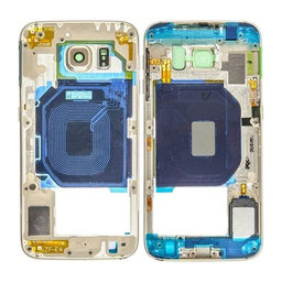 Samsung Galaxy S6 G920F - Middle Frame (Gold Platinum) - GH96-08583C Genuine Service Pack
