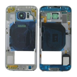 Samsung Galaxy S6 G920F - Middle Frame (Blue Topaz) - GH96-08583D Genuine Service Pack