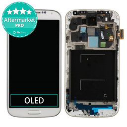 Samsung Galaxy S4 i9505 - LCD Display + Touch Screen + Frame (White Frost) OLED