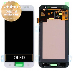 Samsung Galaxy J5 J500F - LCD Display + Touch Screen (White) - GH97-17667A Genuine Service Pack