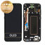 Samsung Galaxy S8 Plus G955F - LCD Display + Touch Screen + Frame (Midnight Black) - GH97-20470A, GH97-20564A, GH97-20565A Genuine Service Pack