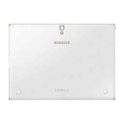 Samsung Galaxy Tab S 10.5 T800, T805 - Battery Cover (White) - GH98-33580B Genuine Service Pack