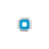 Samsung Galaxy A3 A310F (2016) - Rear Camera Lens Frame (White) - GH98-38832C Genuine Service Pack