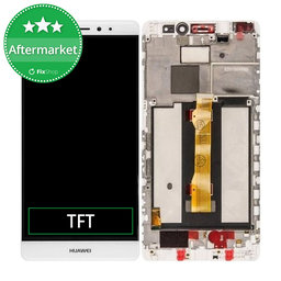 Huawei Mate S - LCD Display + Touch Screen + Frame (White) TFT