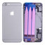 Apple iPhone 6S Plus - Rear Housing with Small Parts (Space Gray)