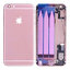 Apple iPhone 6S Plus - Rear Housing with Small Parts (Rose Gold)
