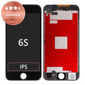 Display for iPhone 6S, Black, Touch Screen with Frame, Refurbished