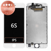 Display for iPhone 6S, White, Touch Screen with Frame, Refurbished