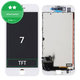Display for iPhone 7, White, Touch Screen with Frame