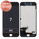 Display for iPhone 7, Black, Touch Screen with Frame, Refurbished