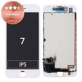 Display for iPhone 7, White, Touch Screen with Frame, Refurbished