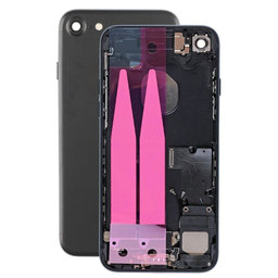 Apple iPhone 7 - Rear Housing with Small Parts (Black)
