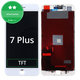 Display for iPhone 7 Plus, White, Touch Screen with Frame