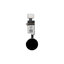 Apple iPhone 7, 7 Plus - Home Button + Flex cable (Black)
