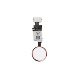 Apple iPhone 7 Plus - Home Button + Flex Cable (Rose Gold)