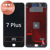 Display for iPhone 7 Plus, Black, Touch Screen with Frame, Refurbished