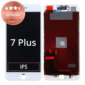 Display for iPhone 7 Plus, White, Touch Screen with Frame, Refurbished