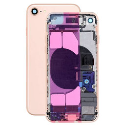 Apple iPhone 8 - Rear Housing with Small Parts (Gold)