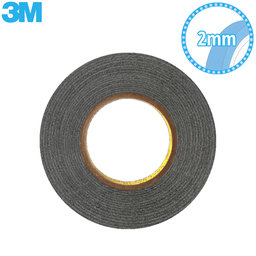 3M - Double-Sided Tape - 2mm x 50m (Black)