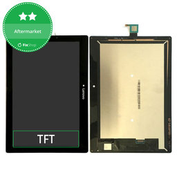 Lenovo TAB 2 A10-30 TB2-X30F - LCD Display + Touch Screen (Black) TFT