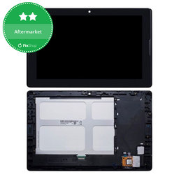 Lenovo IdeaTab A10 - 70 A7600 - LCD Display + Touch Screen + Frame (Black) TFT
