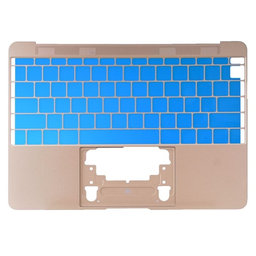 Apple MacBook 12" A1534 (Early 2015) - Top Keyboard Frame US (Gold)