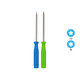 Simple Screwdrivers - Pentalobe PL4 + Torx T5 (MacBook)