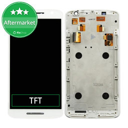 Motorola Moto X Play XT1562 - LCD Display + Touch Screen + Frame (White) TFT