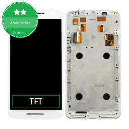 Motorola Moto X Play XT1562 - LCD Display + Touch Screen + Frame (White) TFT