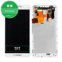 Motorola Moto X Style XT1572 - LCD Display + Touch Screen + Frame (White) TFT