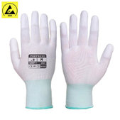 ESD Thin Rubber Gloves - Size M