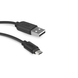 SBS - Micro-USB / USB Cable (2m), black