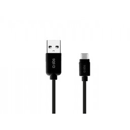 SBS - USB-C / USB Cable (1.5m), black