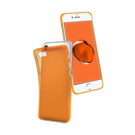 SBS - Cool case for iPhone SE 2020/8/7 / 6S / 6, transparent orange