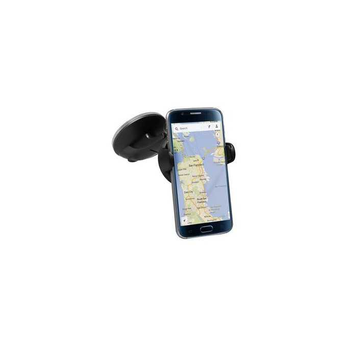 SBS - Universal Car Holder ONE TOUCH with Suction Cup, black