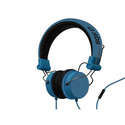 SBS - Headset Studio Mix - Headphones with microphone, blue