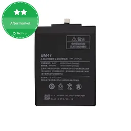 Xiaomi Redmi 3, 3S, 3 Pro, 4X - Battery BM47 4100mAh