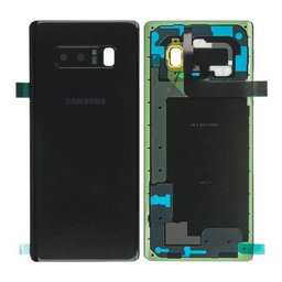 Samsung Galaxy Note 8 N950FD - Battery Cover (Midnight Black) - GH82-14985A Genuine Service Pack